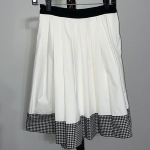 Diane von Furstenberg white skirt